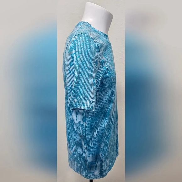 Nike Men's Dri-FIT Printed Laser Blue Training Tee Size Medium NWOT - Picture 4 of 10